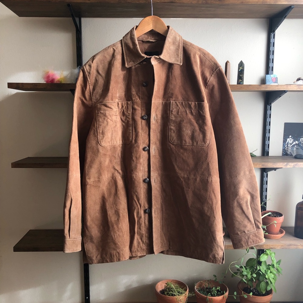 Leather shirt/jacket